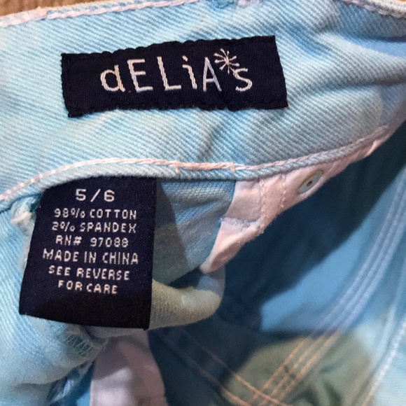 Baby blue denim shorts - Picture 3 of 3